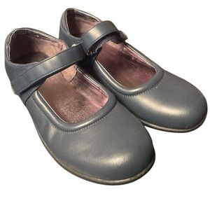 Kenneth Cole Reaction Navy Blue Kids Mary Jane Shoes size 4